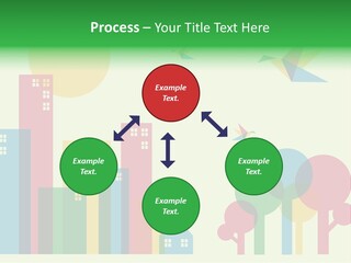 Sky Wing Urban PowerPoint Template