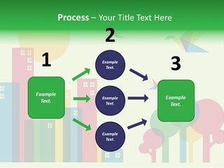 Sky Wing Urban PowerPoint Template