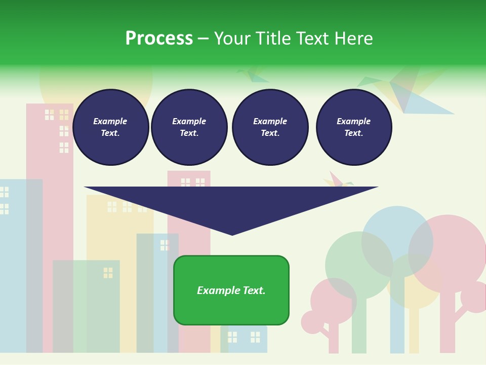 Sky Wing Urban PowerPoint Template