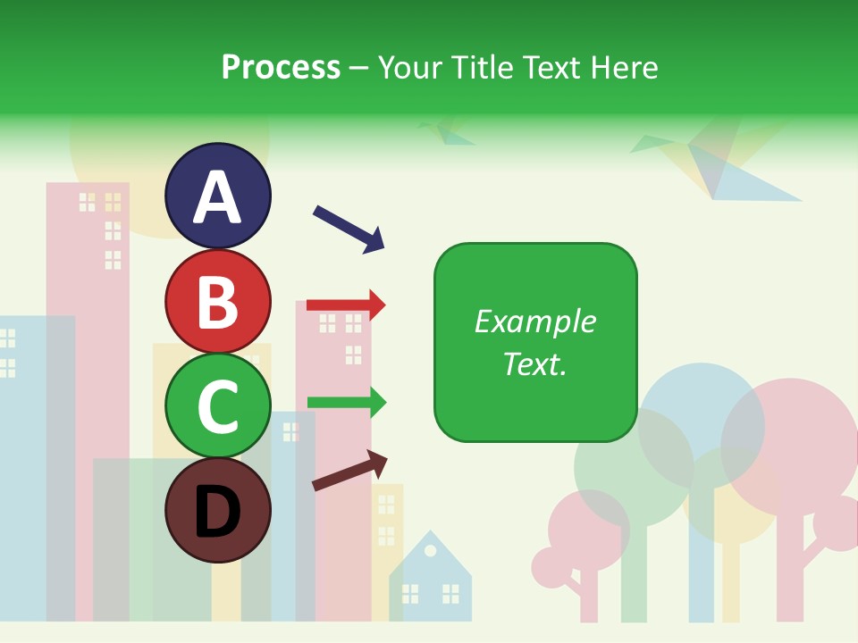 Sky Wing Urban PowerPoint Template