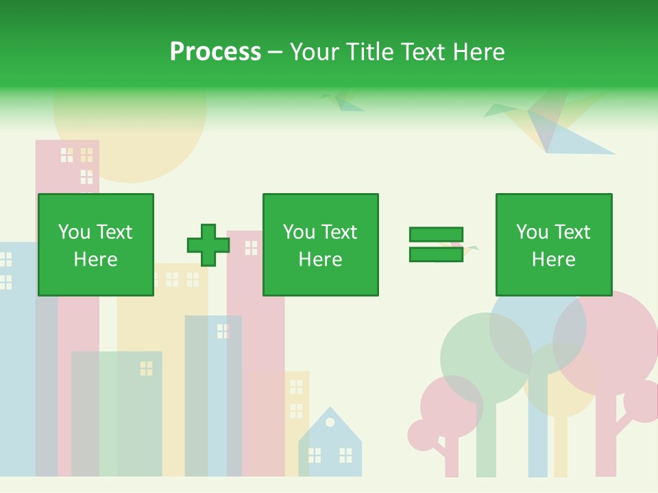 Sky Wing Urban PowerPoint Template
