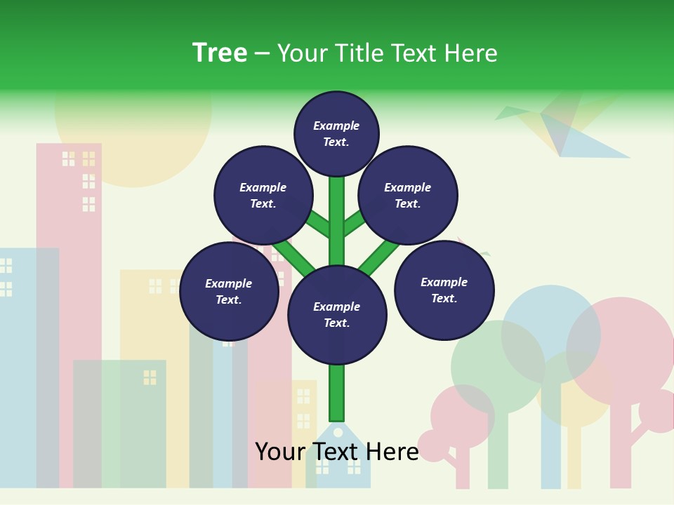 Sky Wing Urban PowerPoint Template