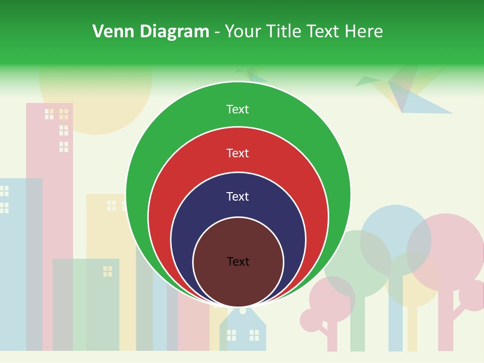 Sky Wing Urban PowerPoint Template