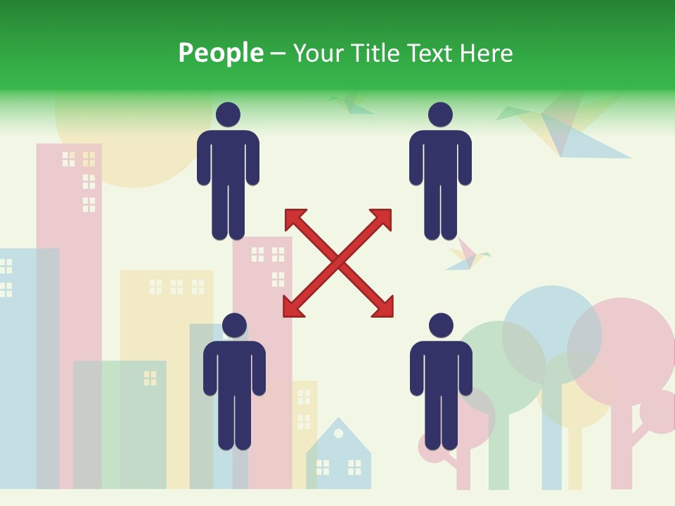 Sky Wing Urban PowerPoint Template