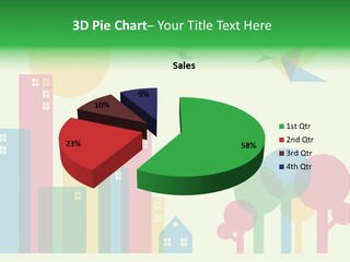 Sky Wing Urban PowerPoint Template