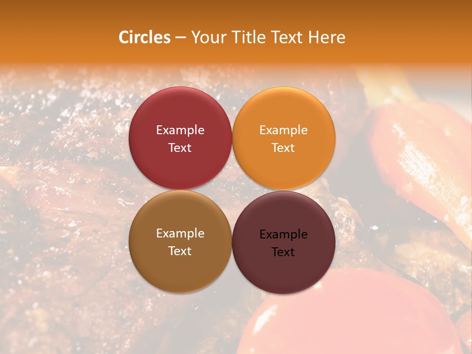 Fillet Meat Gourmet PowerPoint Template