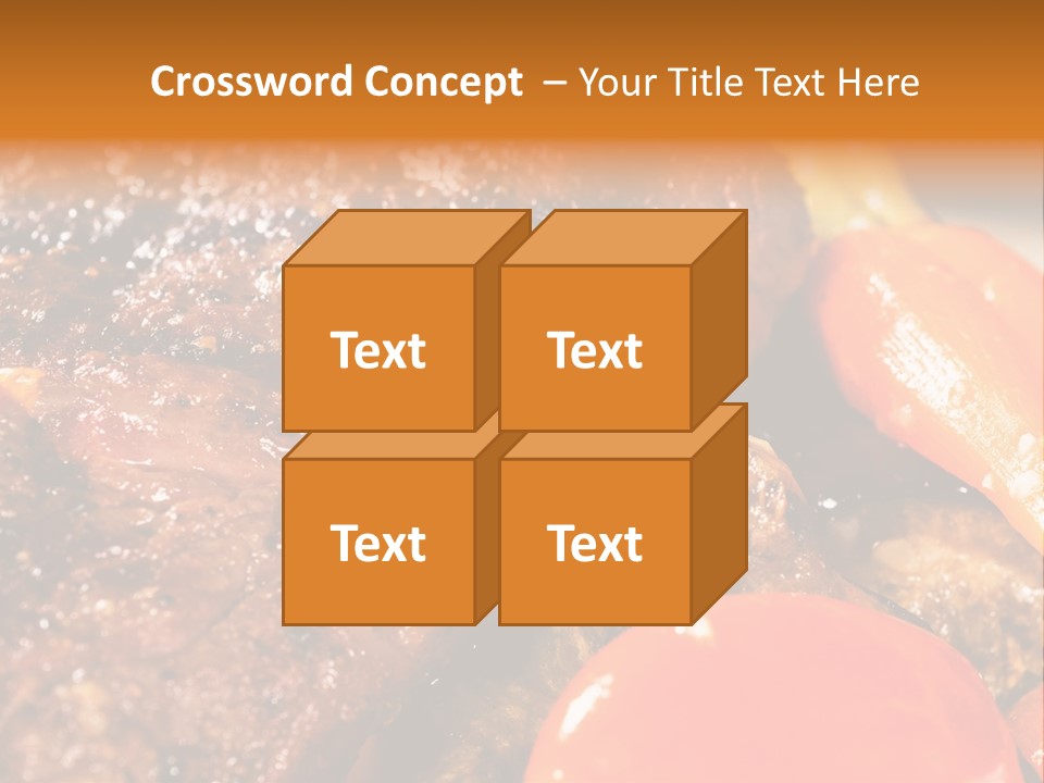 Fillet Meat Gourmet PowerPoint Template