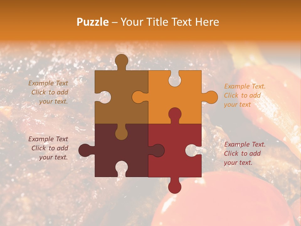 Fillet Meat Gourmet PowerPoint Template