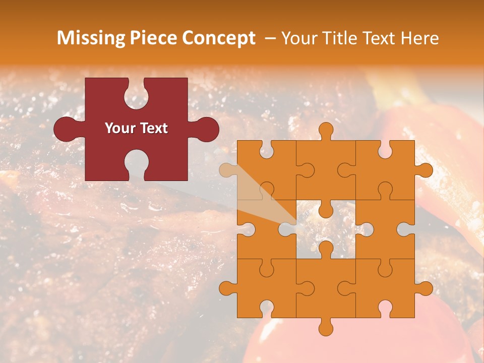 Fillet Meat Gourmet PowerPoint Template