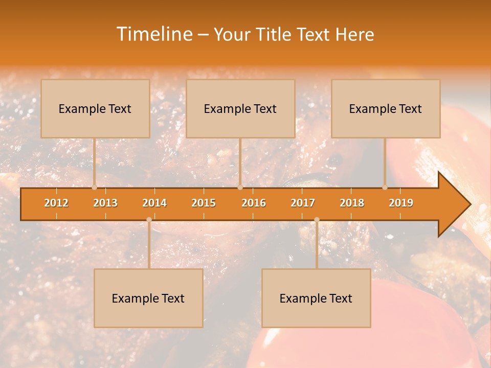 Fillet Meat Gourmet PowerPoint Template