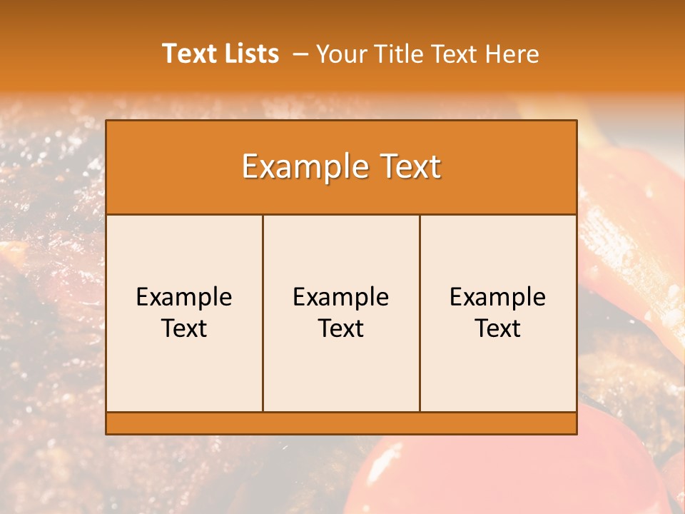 Fillet Meat Gourmet PowerPoint Template