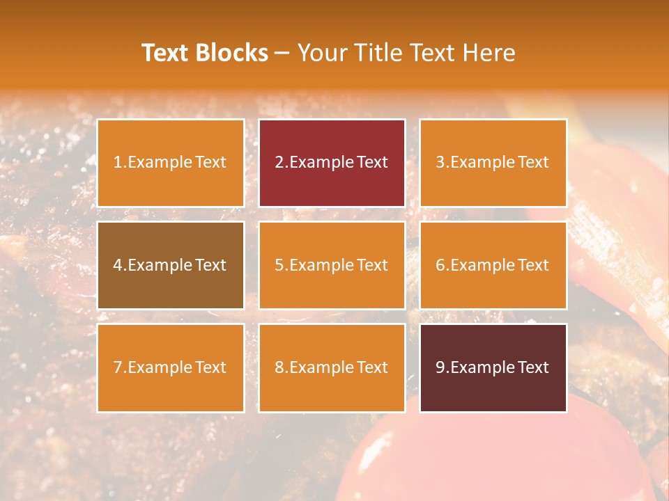 Fillet Meat Gourmet PowerPoint Template