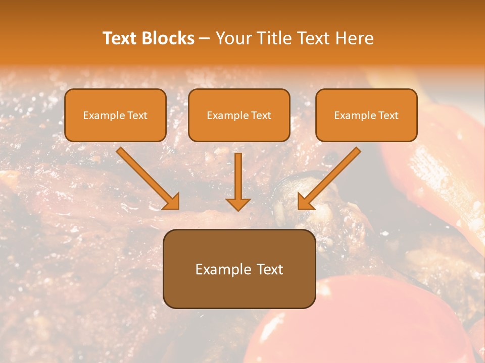Fillet Meat Gourmet PowerPoint Template