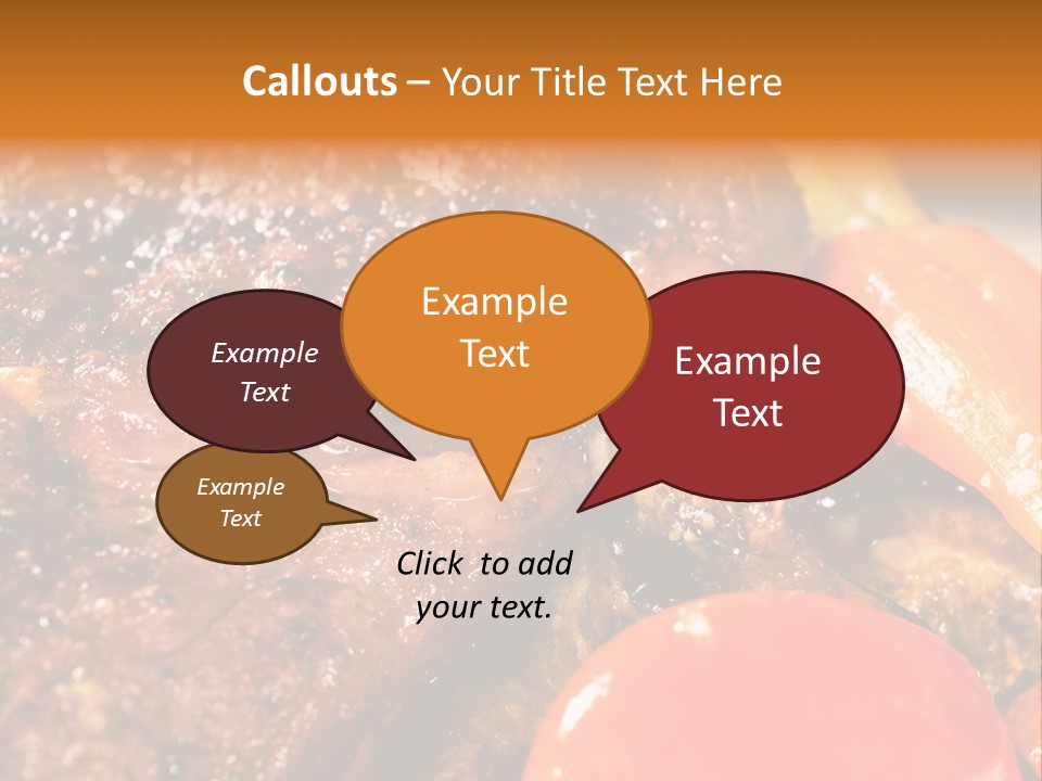 Fillet Meat Gourmet PowerPoint Template