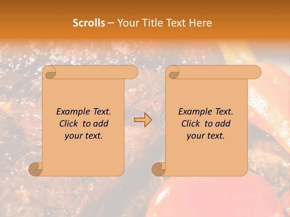 Fillet Meat Gourmet PowerPoint Template