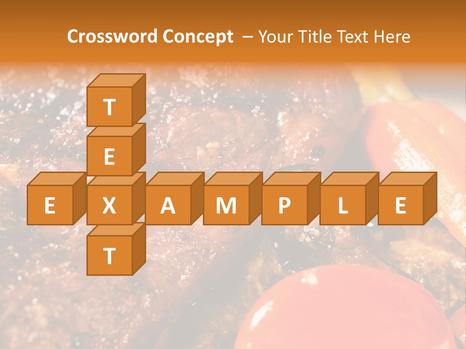 Fillet Meat Gourmet PowerPoint Template