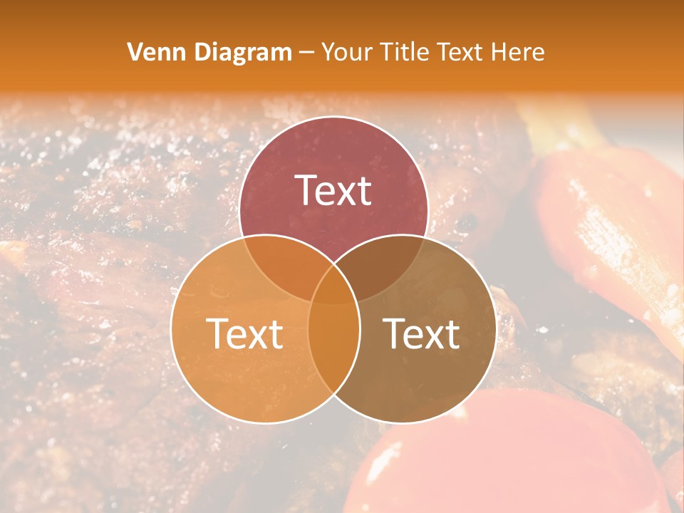 Fillet Meat Gourmet PowerPoint Template