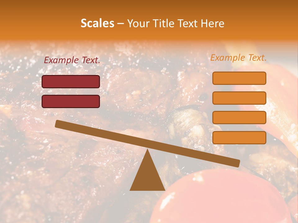 Fillet Meat Gourmet PowerPoint Template