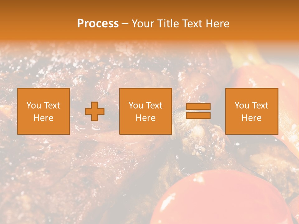 Fillet Meat Gourmet PowerPoint Template