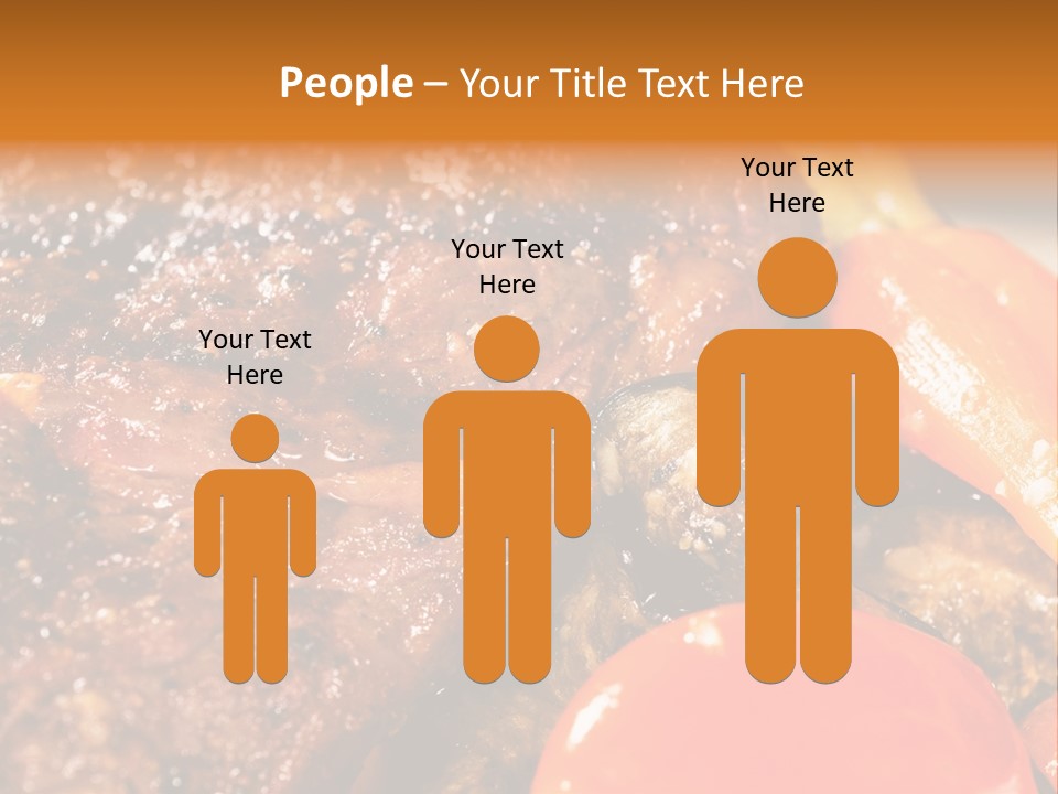 Fillet Meat Gourmet PowerPoint Template