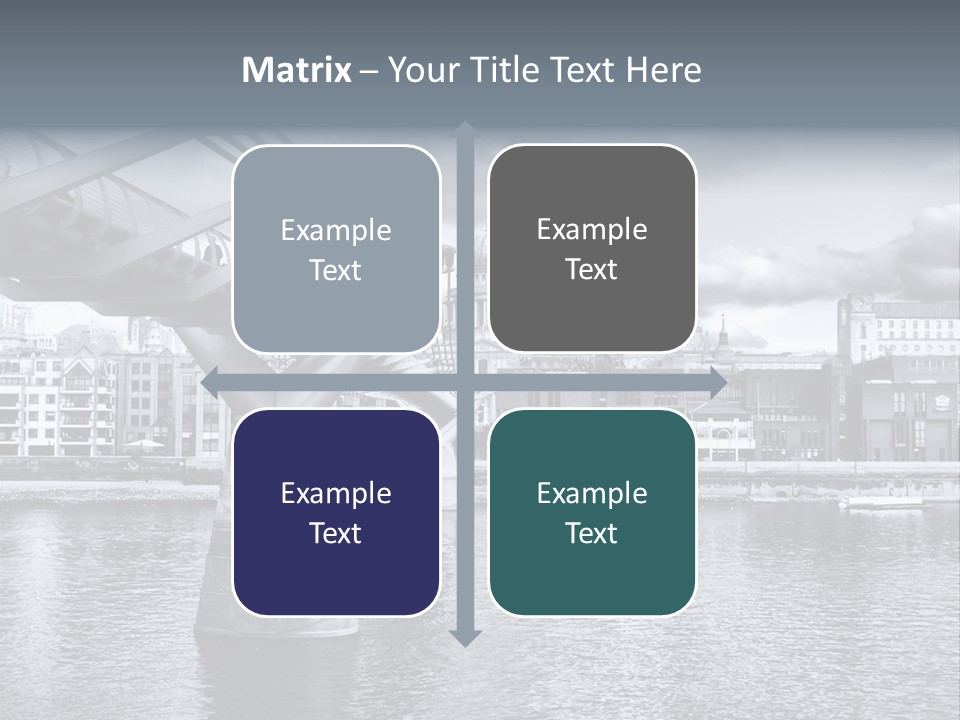 Landmark Europe White PowerPoint Template