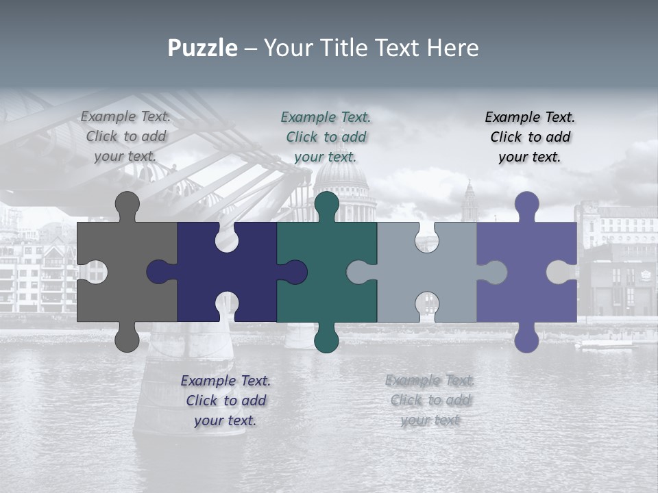 Landmark Europe White PowerPoint Template