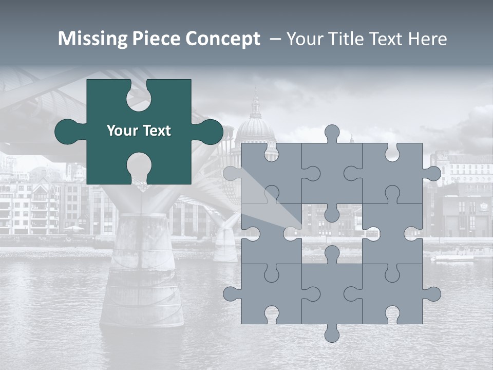 Landmark Europe White PowerPoint Template