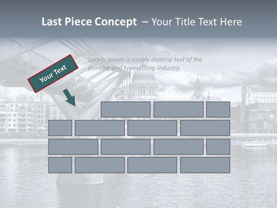 Landmark Europe White PowerPoint Template