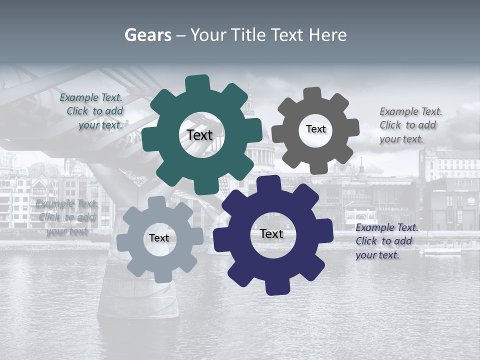 Landmark Europe White PowerPoint Template