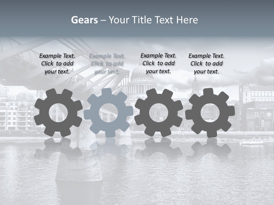 Landmark Europe White PowerPoint Template