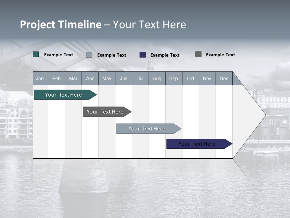 Landmark Europe White PowerPoint Template