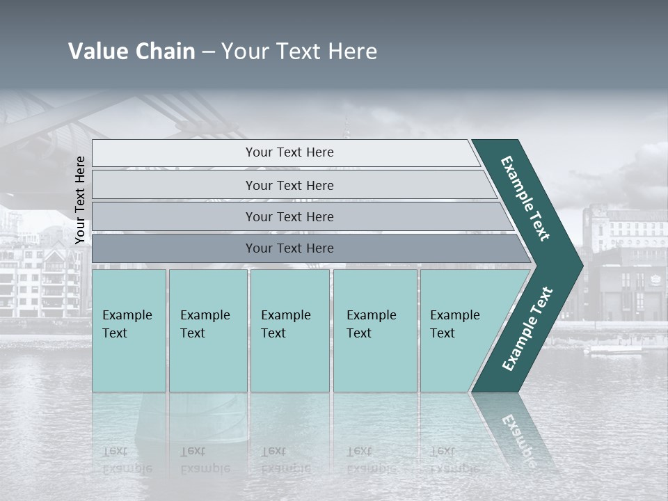 Landmark Europe White PowerPoint Template