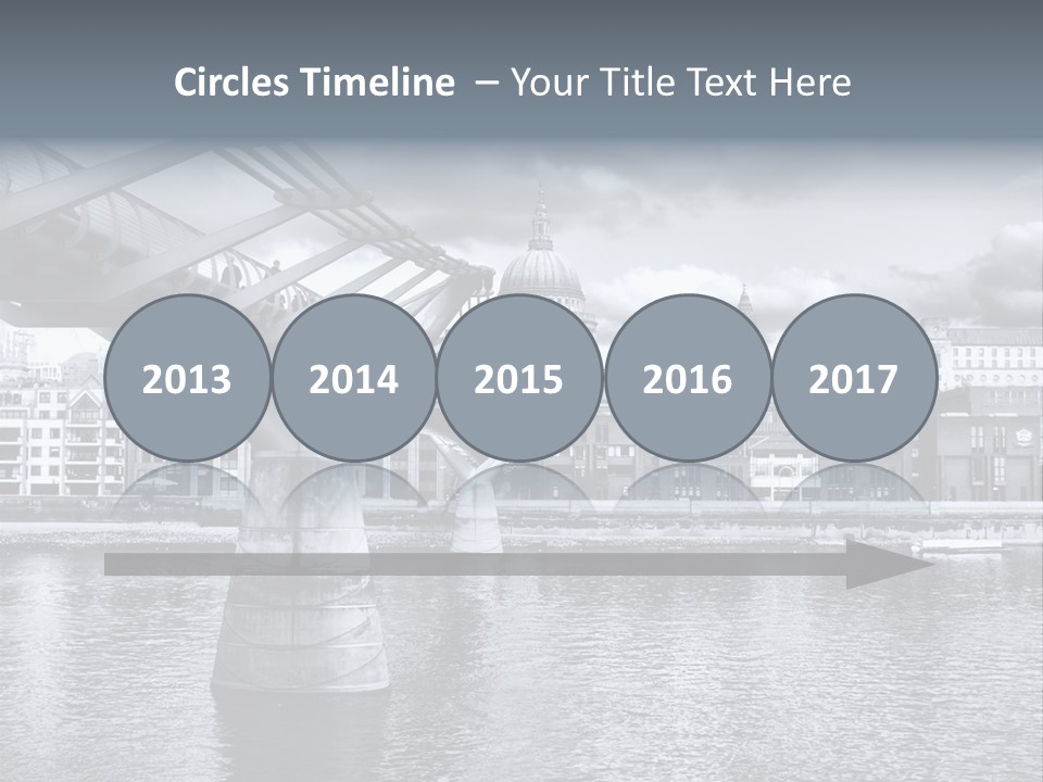 Landmark Europe White PowerPoint Template