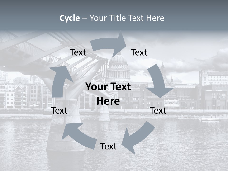 Landmark Europe White PowerPoint Template