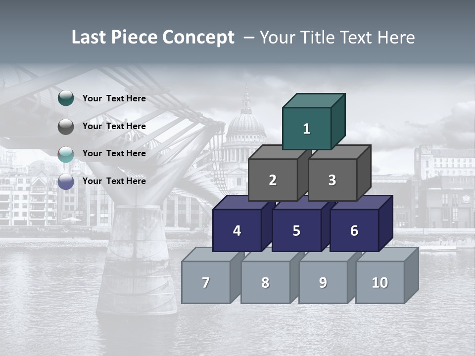 Landmark Europe White PowerPoint Template