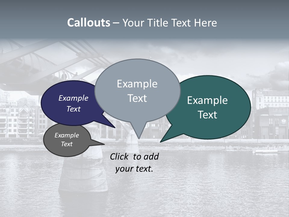 Landmark Europe White PowerPoint Template