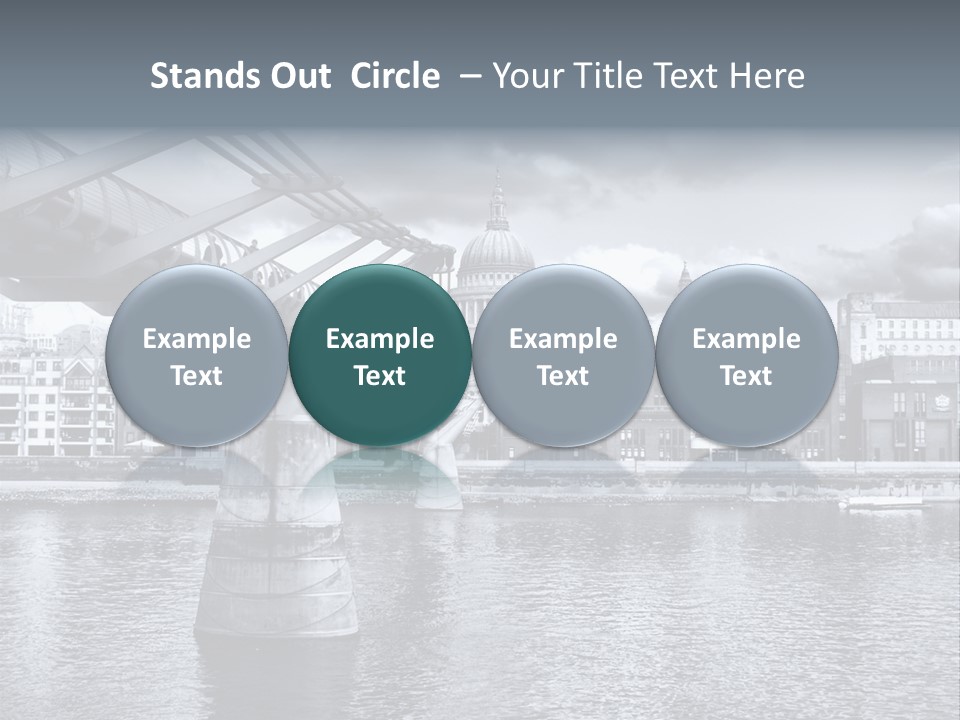 Landmark Europe White PowerPoint Template