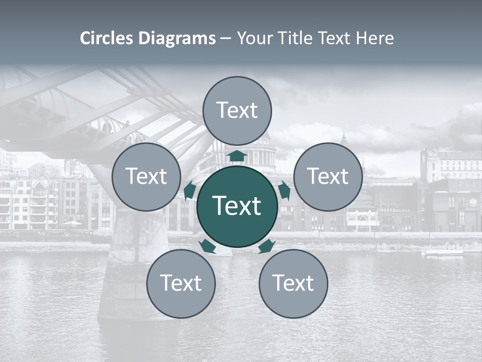 Landmark Europe White PowerPoint Template