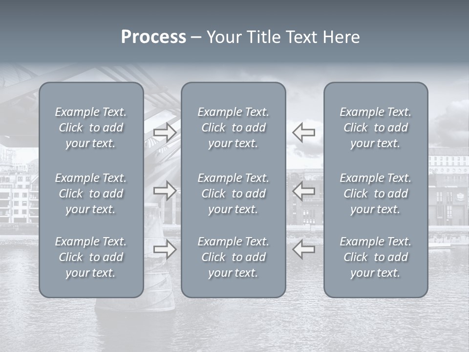Landmark Europe White PowerPoint Template
