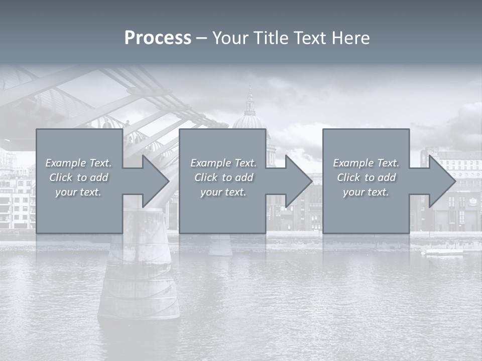 Landmark Europe White PowerPoint Template