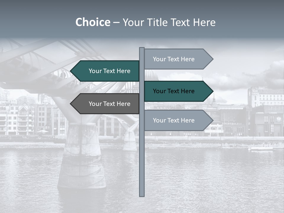 Landmark Europe White PowerPoint Template