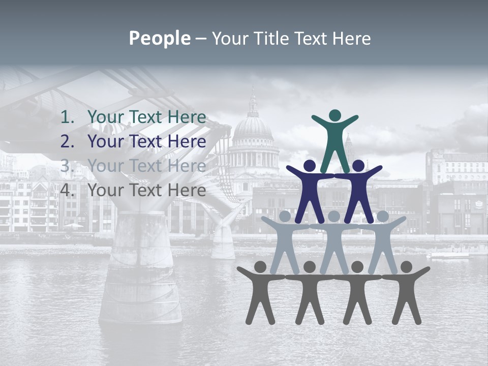 Landmark Europe White PowerPoint Template