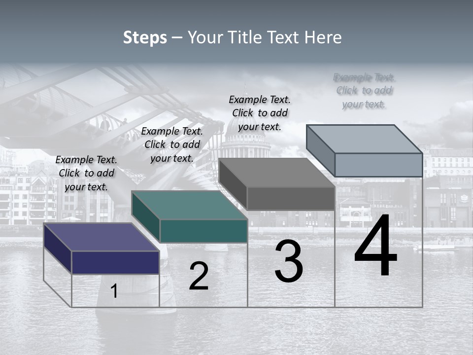 Landmark Europe White PowerPoint Template