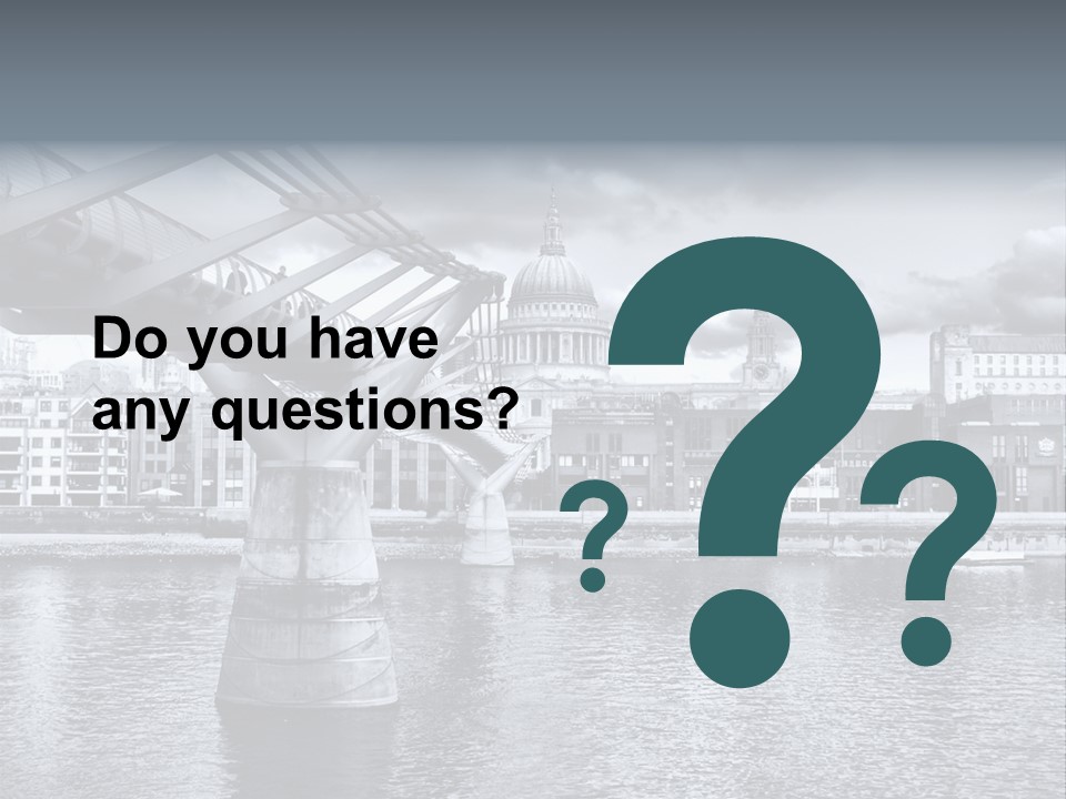 Landmark Europe White PowerPoint Template