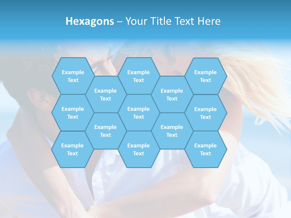 Lovers Couple Handsome PowerPoint Template