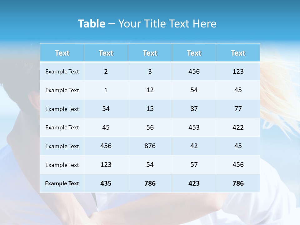 Lovers Couple Handsome PowerPoint Template