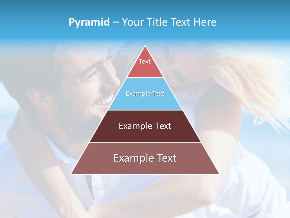 Lovers Couple Handsome PowerPoint Template