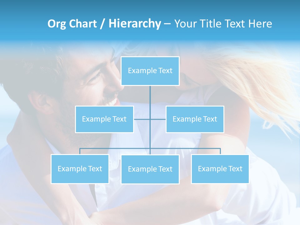 Lovers Couple Handsome PowerPoint Template