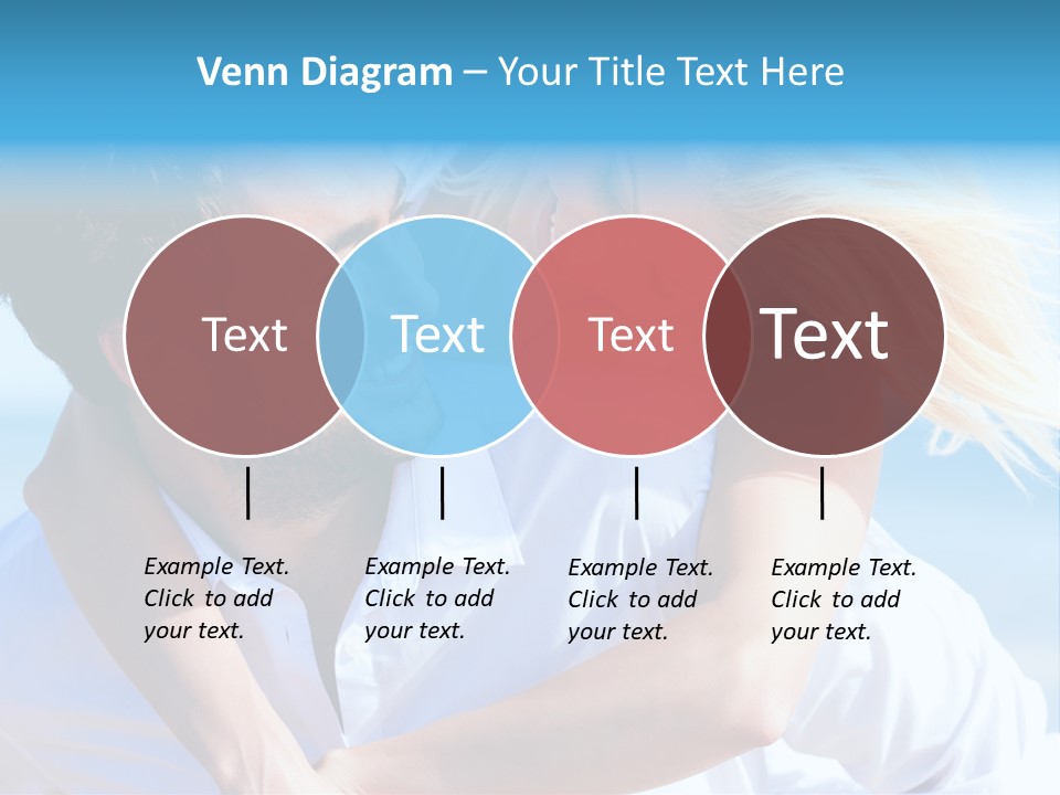 Lovers Couple Handsome PowerPoint Template