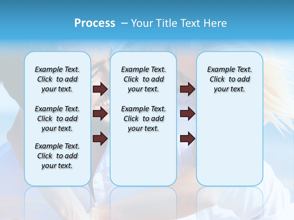 Lovers Couple Handsome PowerPoint Template